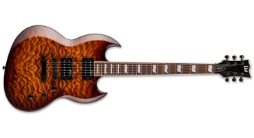 LTD VIPER-256 DBSB DARK BROWN SUNBURST